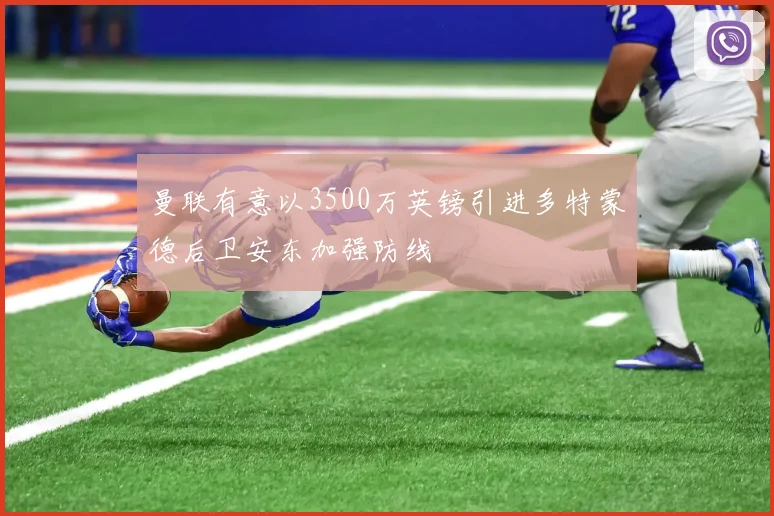 曼联有意以3500万英镑引进多特蒙德后卫安东加强防线